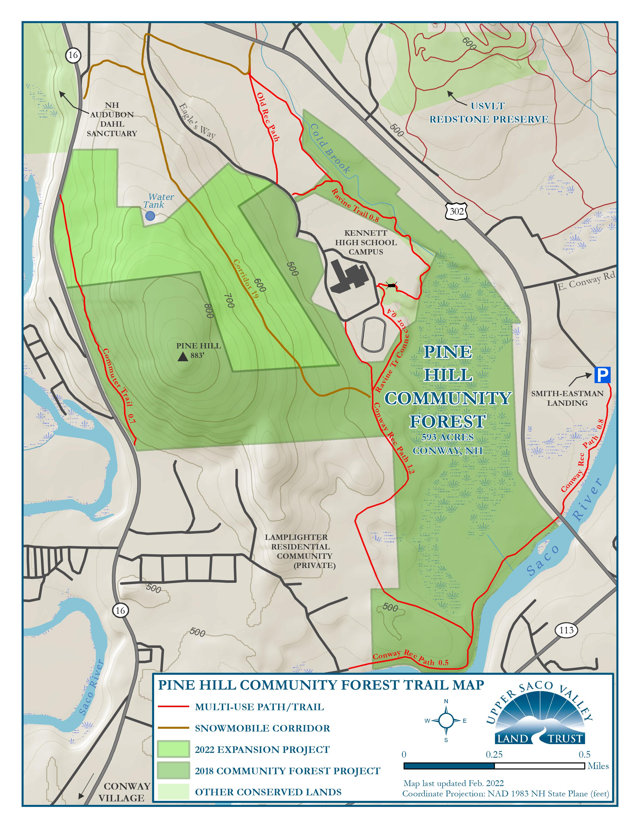 Trail Maps - Upper Saco Valley Land Trust